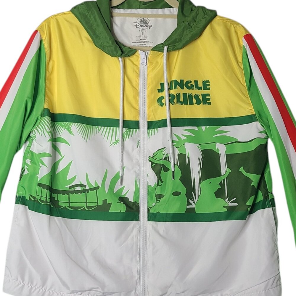 🔥Sale - Authentic Disney Parks Jungle Cruise Unisex Windbreaker Adult Small